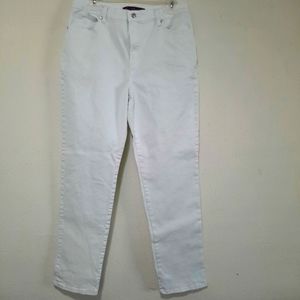 Gloria vanderbilt women's white jean